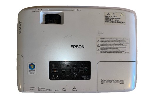 Epson 1735w projector - epson,